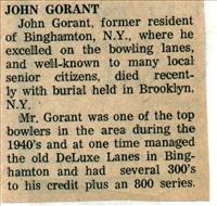 Gorant, John